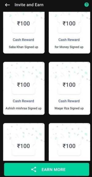 Payment Proof Rs.100 + Rs.100 + Rs.100