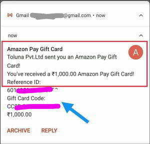 Top 3 Apps : Get Free Amazon Gift Cards In India - Payment Proof 1