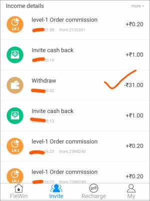 Fiewin Game APP/APK Refer and Earn