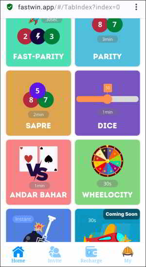 fastwin app games